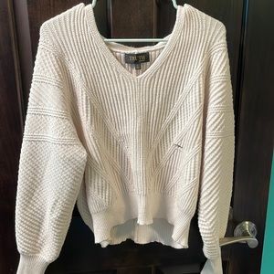 Pale pink sweater womens size large form tjamxx!